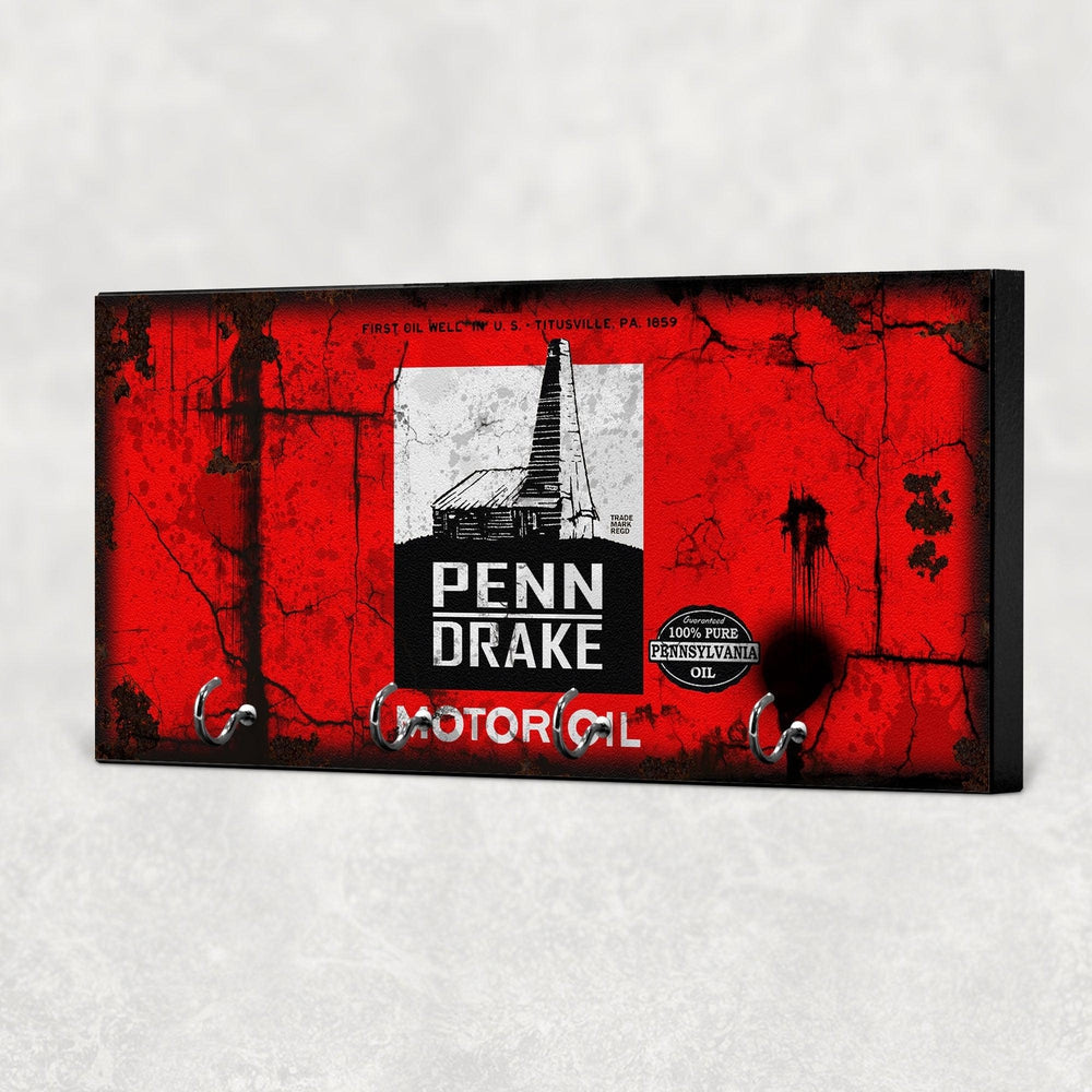 Penn Drake Motor Oil Vintage Nøgleholdere-Nøgleholdere-Motoroil-Garage Culture Shop- garage - man cave - merchandise