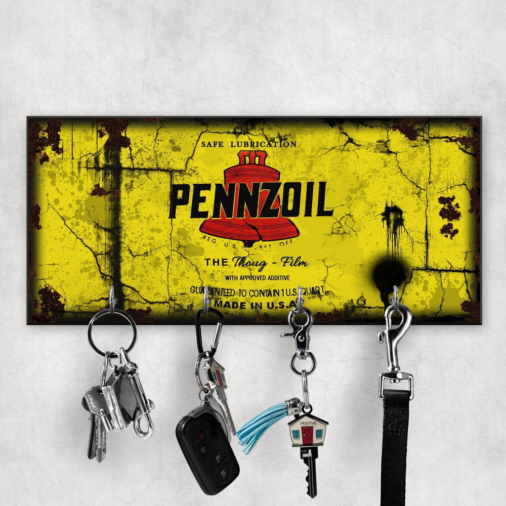 Pennzoil Motor Oil Vintage Nøgleholdere-Nøgleholdere-Motoroil-Garage Culture Shop- garage - man cave - merchandise