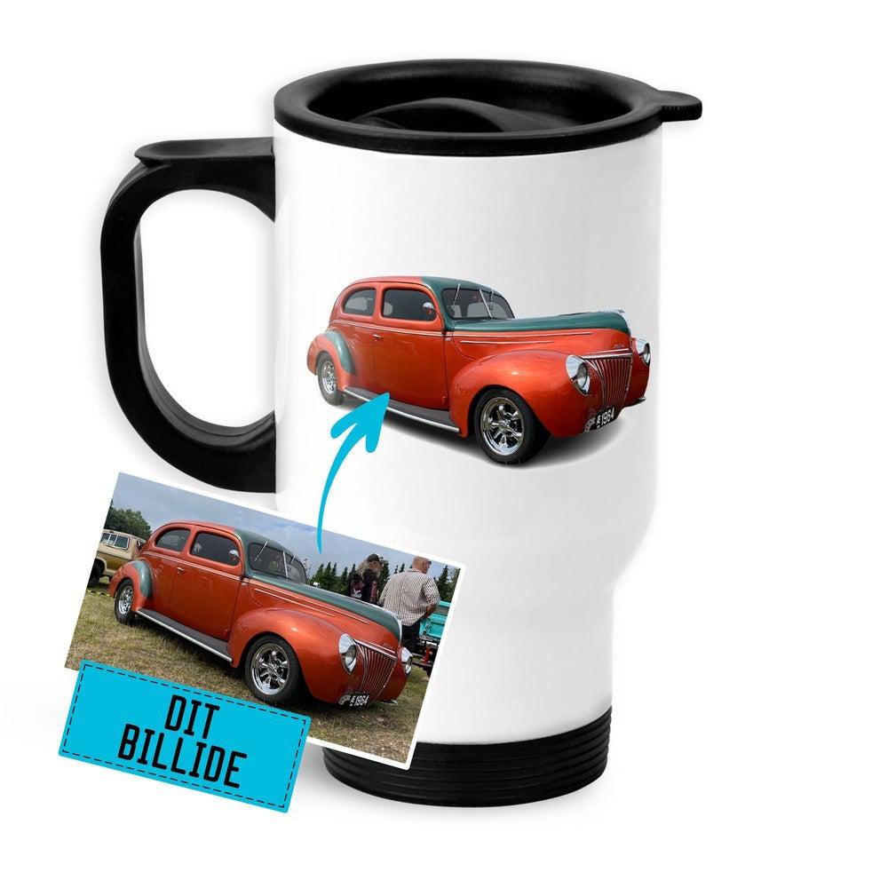 Personlig Til Dig Krus - Dit bil/motorcykel-billede - Krus-Krus-Custom-Garage Culture Shop- garage - man cave - merchandise