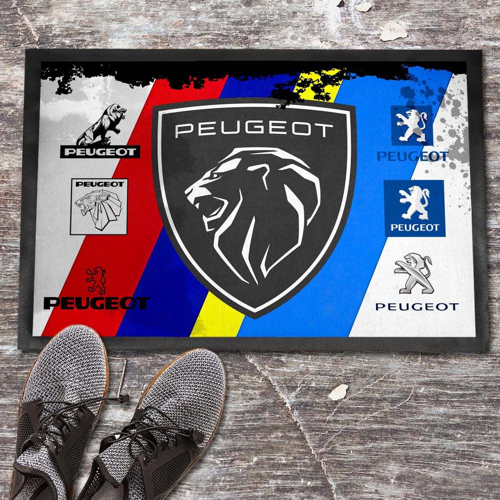 Peugeot Vintage Dørmåtte-Dørmåtte-Peugeot-Garage Culture Shop- garage - man cave - merchandise
