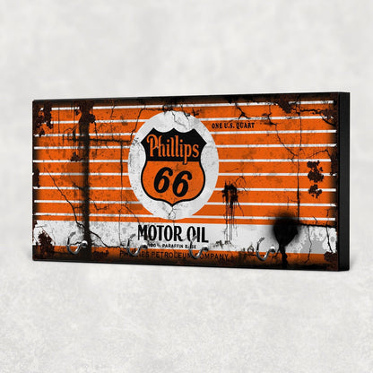 Phillips 66 Motor Oil Vintage Nøgleholdere-Nøgleholdere-Motoroil-Garage Culture Shop- garage - man cave - merchandise