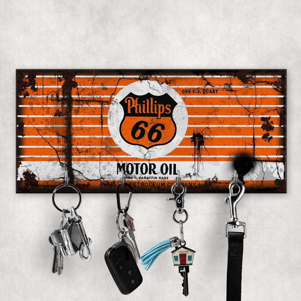 Phillips 66 Motor Oil Vintage Nøgleholdere-Nøgleholdere-Motoroil-Garage Culture Shop- garage - man cave - merchandise