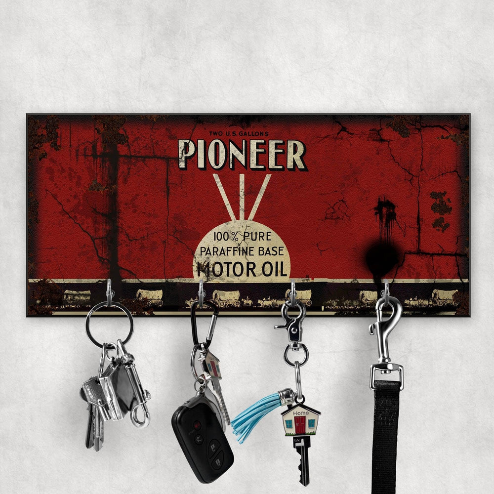 Pioneer Motor Oil Vintage Nøgleholdere-Nøgleholdere-Motoroil-Garage Culture Shop- garage - man cave - merchandise