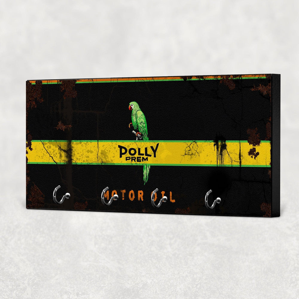 Polly Prem Motor Oil Vintage Nøgleholdere-Nøgleholdere-Motoroil-Garage Culture Shop- garage - man cave - merchandise