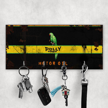 Polly Prem Motor Oil Vintage Nøgleholdere-Nøgleholdere-Motoroil-Garage Culture Shop- garage - man cave - merchandise