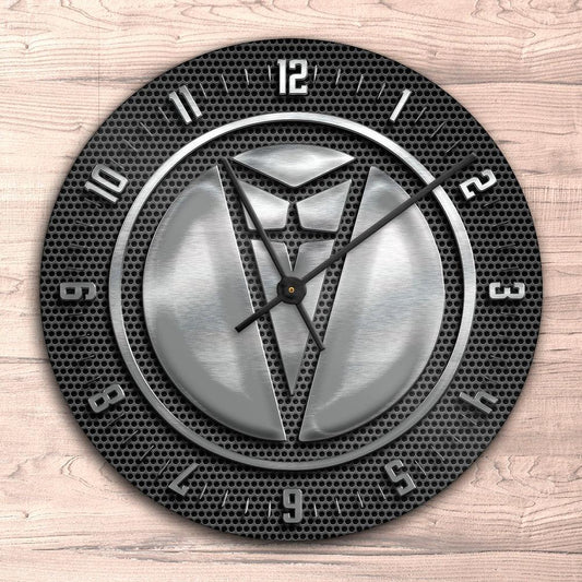 Pontiac Vægur Rundt-Clock-Pontiac-Garage Culture Shop- garage - man cave - merchandise