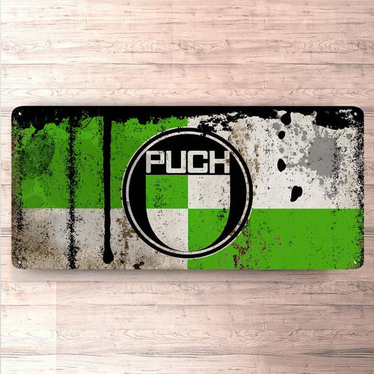 Puch Vintage 30x60cm Skilt-Skilte-Puch-Garage Culture Shop- garage - man cave - merchandise