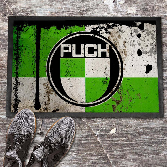 Puch Vintage Dørmåtte-Dørmåtte-Puch-Garage Culture Shop- garage - man cave - merchandise