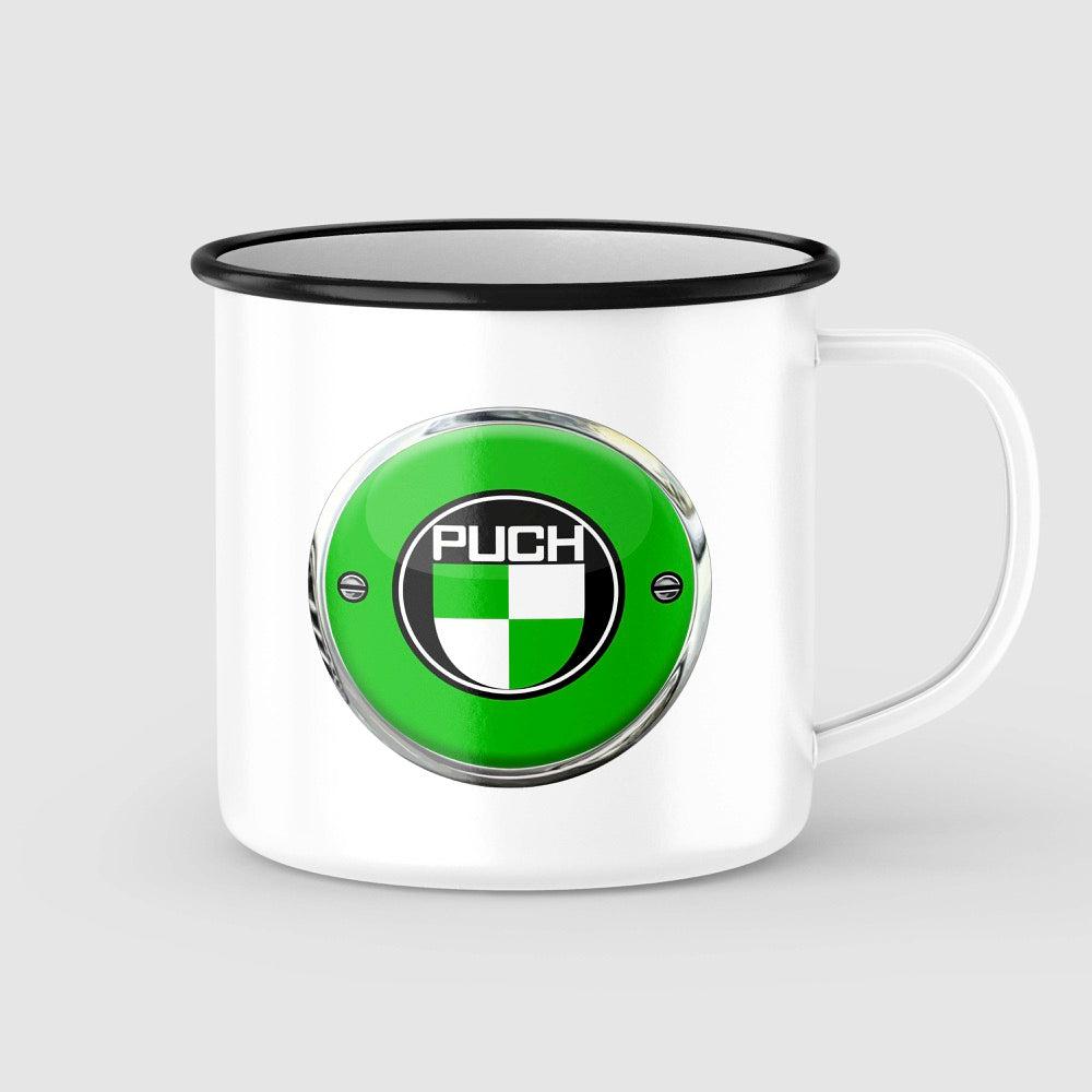 Puch Vintage Emaljekrus-Krus-Puch-Garage Culture Shop- garage - man cave - merchandise