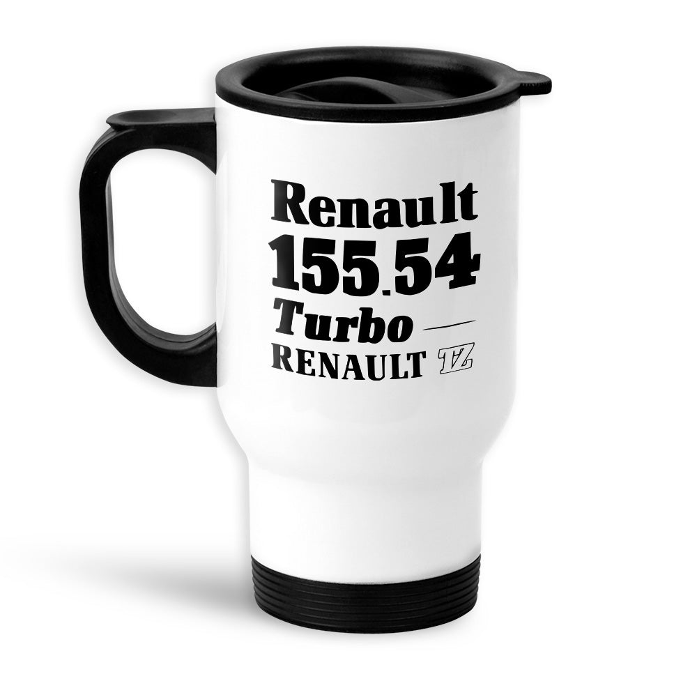 Renault 155.54 Termokrus Hvidt-Krus-Renault-Garage Culture Shop- garage - man cave - merchandise