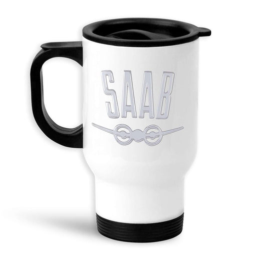 Saab 1963 Termokrus Hvidt-Krus-Saab-Garage Culture Shop- garage - man cave - merchandise