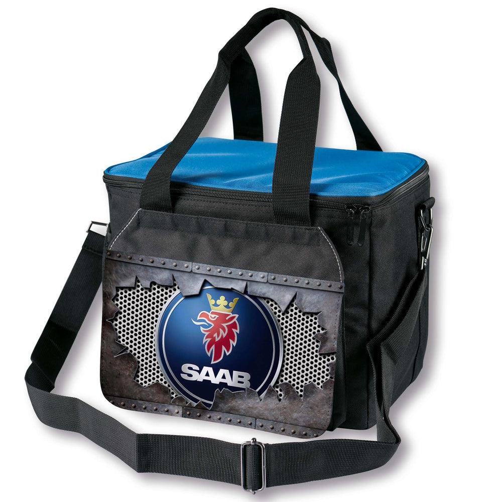 Saab - Køletaske Til 24 Dåser-cooler-Saab-Garage Culture Shop- garage - man cave - merchandise
