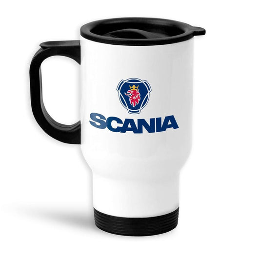 Scania Termokrus Hvidt-Krus-Scania-Garage Culture Shop- garage - man cave - merchandise