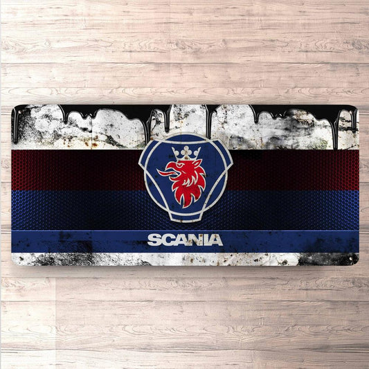 Scania Vintage 30x60cm Skilt-Skilte-Scania-Garage Culture Shop- garage - man cave - merchandise