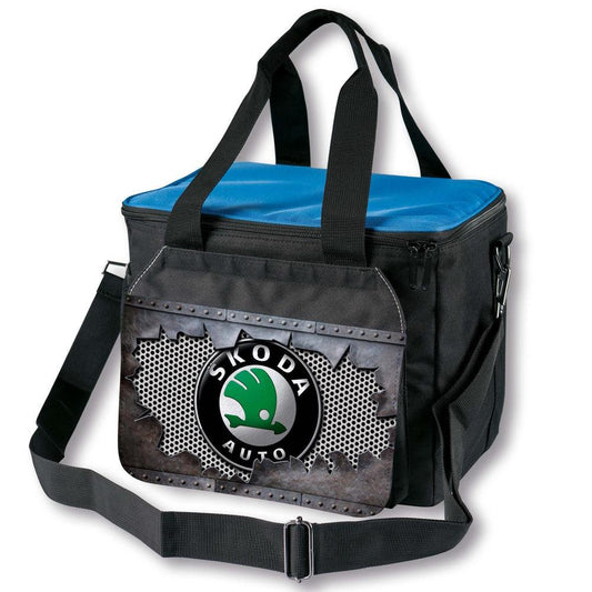Škoda - Køletaske Til 24 Dåser-cooler-Skoda-Garage Culture Shop- garage - man cave - merchandise
