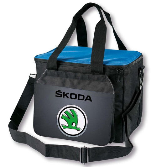 Škoda - Køletaske Til 24 Dåser-cooler-Skoda-Garage Culture Shop- garage - man cave - merchandise