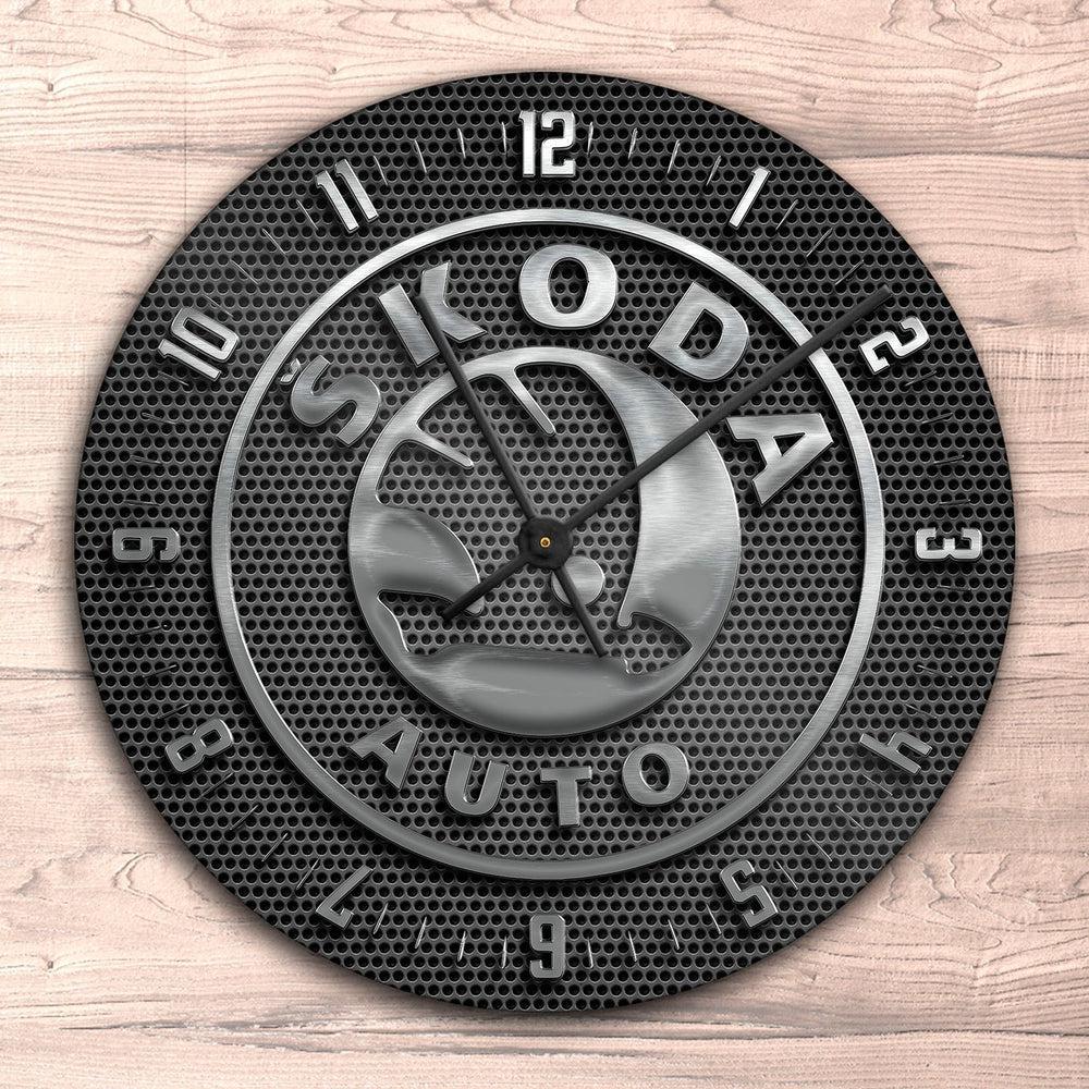 Škoda Vægur Rundt-Clock-Skoda-Garage Culture Shop- garage - man cave - merchandise