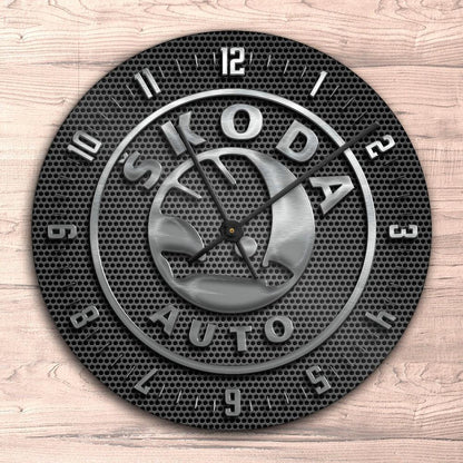 Škoda Vægur Rundt-Clock-Skoda-Garage Culture Shop- garage - man cave - merchandise