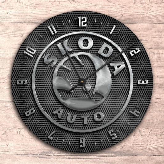 Škoda Vægur Rundt-Clock-Skoda-Garage Culture Shop- garage - man cave - merchandise