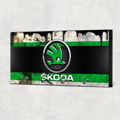 Skoda Vintage Nøgleholdere-Nøgleholdere-Skoda-Garage Culture Shop- garage - man cave - merchandise