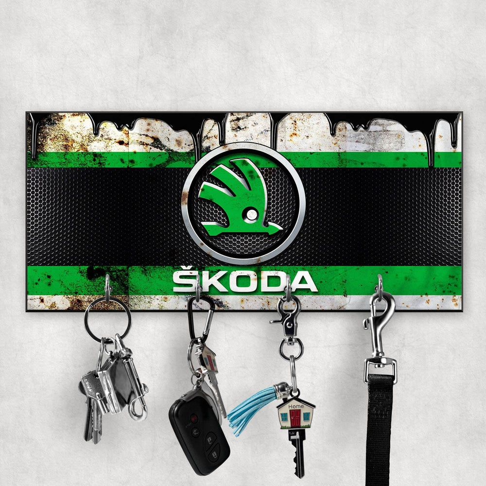 Skoda Vintage Nøgleholdere-Nøgleholdere-Skoda-Garage Culture Shop- garage - man cave - merchandise