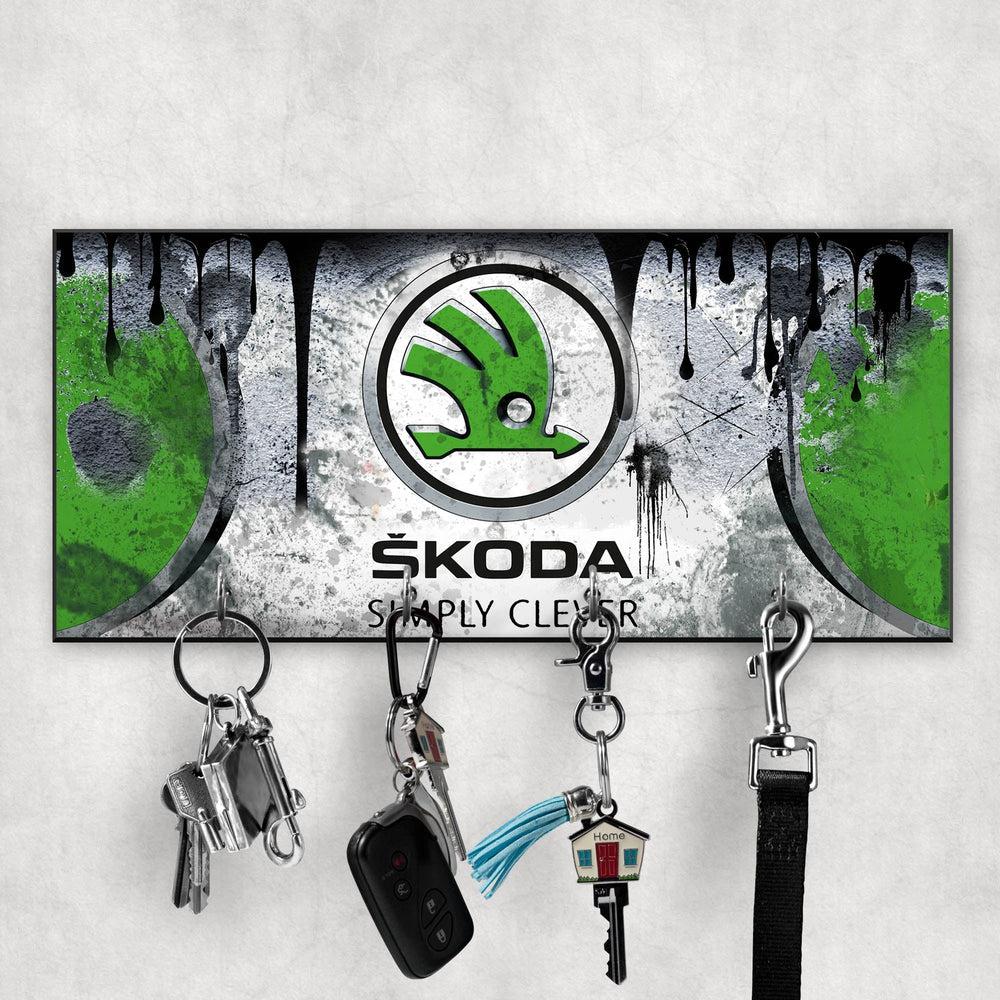 Skoda Vintage Nøgleholdere-Nøgleholdere-Skoda-Garage Culture Shop- garage - man cave - merchandise