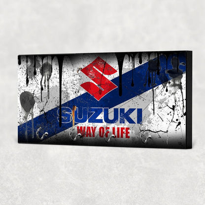 Suzuki Vintage Nøgleholdere-Nøgleholdere-Suzuki-Garage Culture Shop- garage - man cave - merchandise