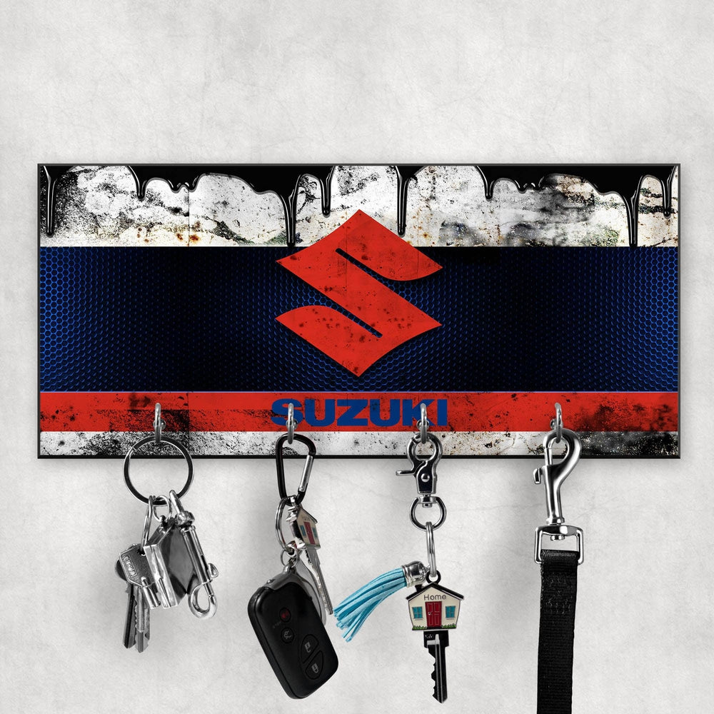 Suzuki Vintage Nøgleholdere-Nøgleholdere-Suzuki-Garage Culture Shop- garage - man cave - merchandise