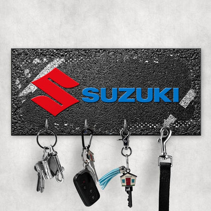 Suzuki Vintage Nøgleholdere-Nøgleholdere-Suzuki-Garage Culture Shop- garage - man cave - merchandise
