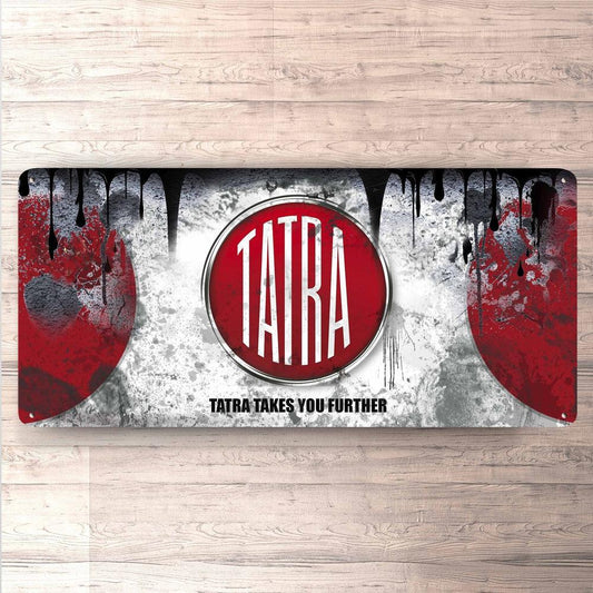 Tatra Vintage 30x60cm Skilt-Skilte-Tatra-Garage Culture Shop- garage - man cave - merchandise