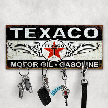 Texaco Vintage Nøgleholdere-Nøgleholdere-Motoroil-Garage Culture Shop- garage - man cave - merchandise
