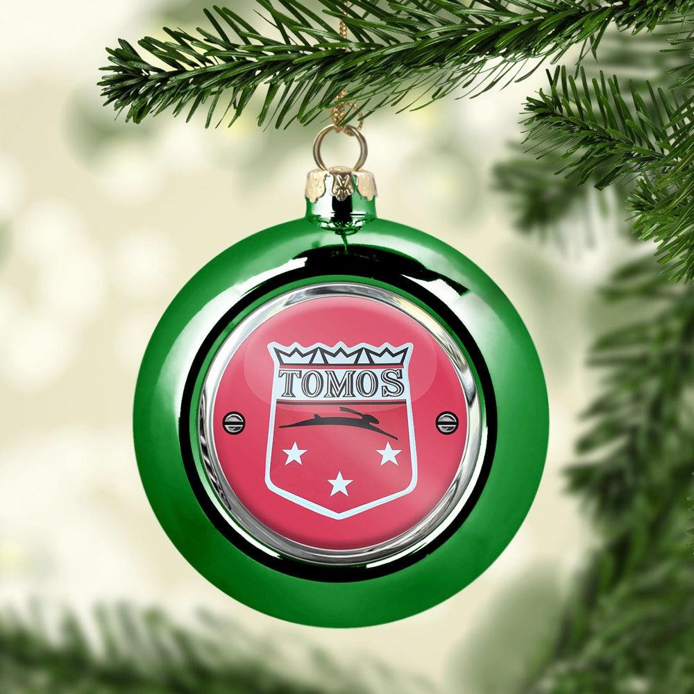 Tomos Julekugle-Julekugle-Tomos-Grøn-Garage Culture Shop- garage - man cave - merchandise