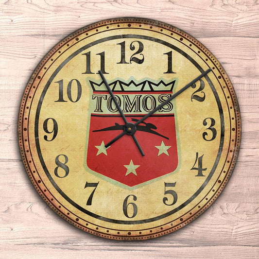 Tomos Vægur Rundt-Clock-Tomos-Garage Culture Shop- garage - man cave - merchandise