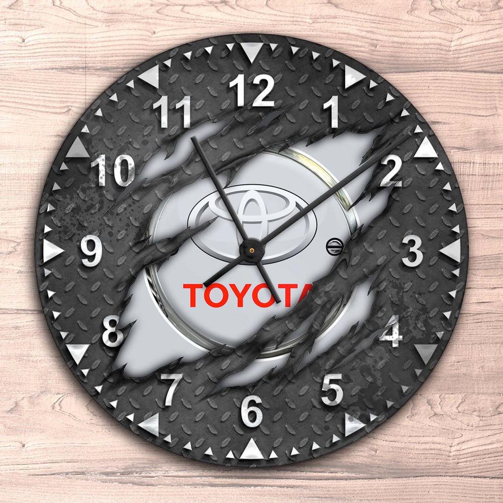 Toyota Ripped Vægur Rundt-Clock-Toyota-Garage Culture Shop- garage - man cave - merchandise