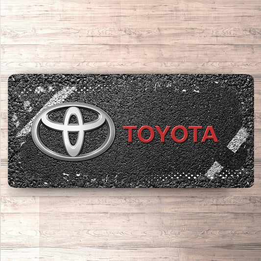 Toyota Vintage 30x60cm Skilt-Skilte-Toyota-Garage Culture Shop- garage - man cave - merchandise
