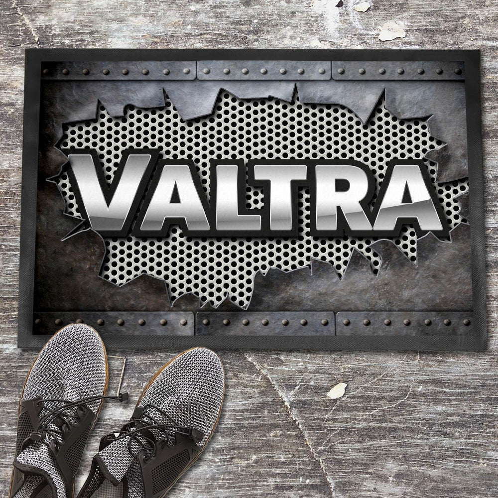 Valtra Ripped Dørmåtte-Dørmåtte-Valtra-Garage Culture Shop- garage - man cave - merchandise