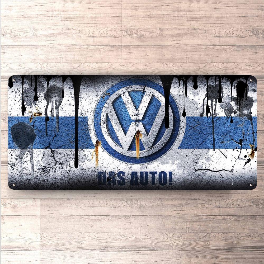 Volkswagen VW Vintage 30x60cm Skilt-Skilte-VW-Garage Culture Shop- garage - man cave - merchandise