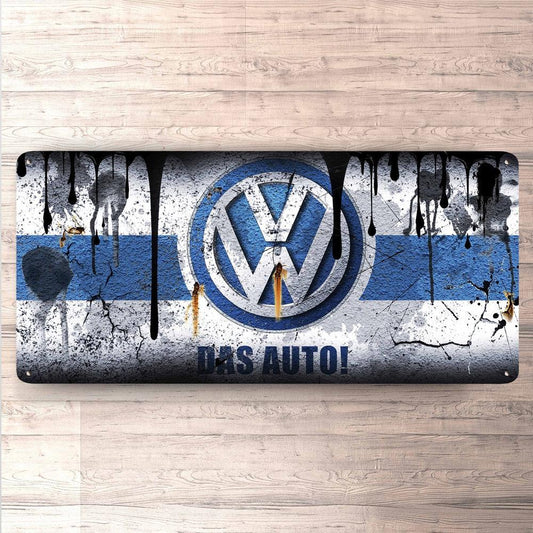 Volkswagen VW Vintage 30x60cm Skilt-Skilte-VW-Garage Culture Shop- garage - man cave - merchandise