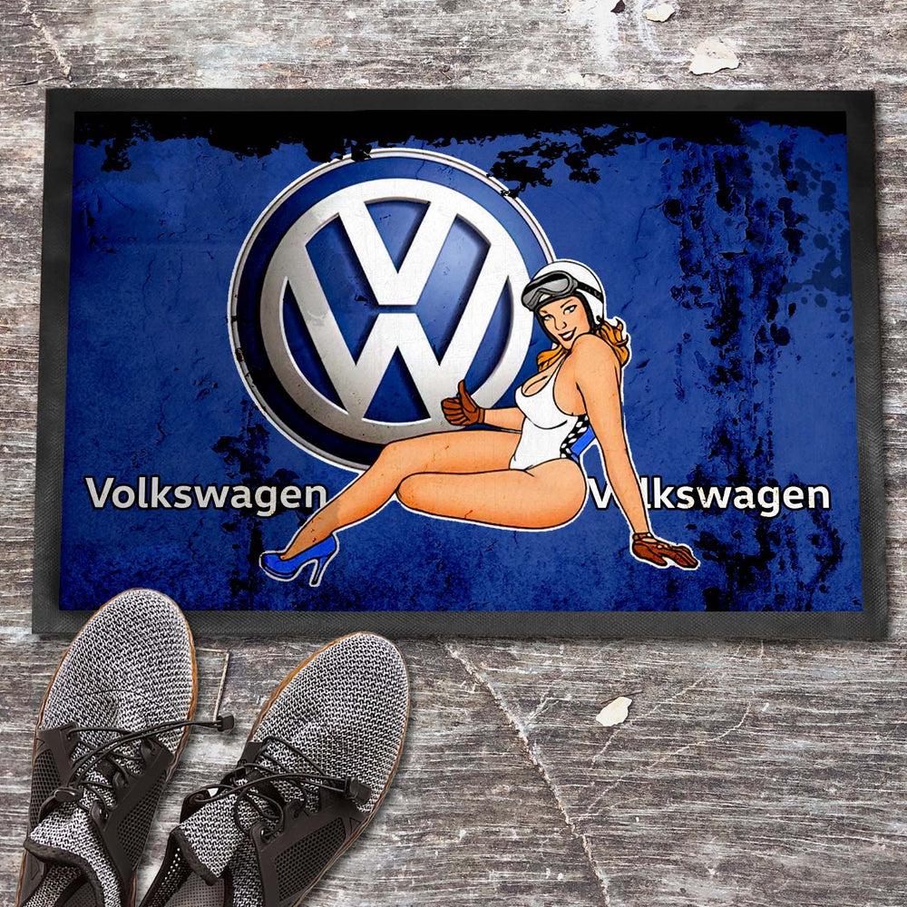 Volkswagen VW Vintage Dørmåtte-Dørmåtte-VW-Garage Culture Shop- garage - man cave - merchandise
