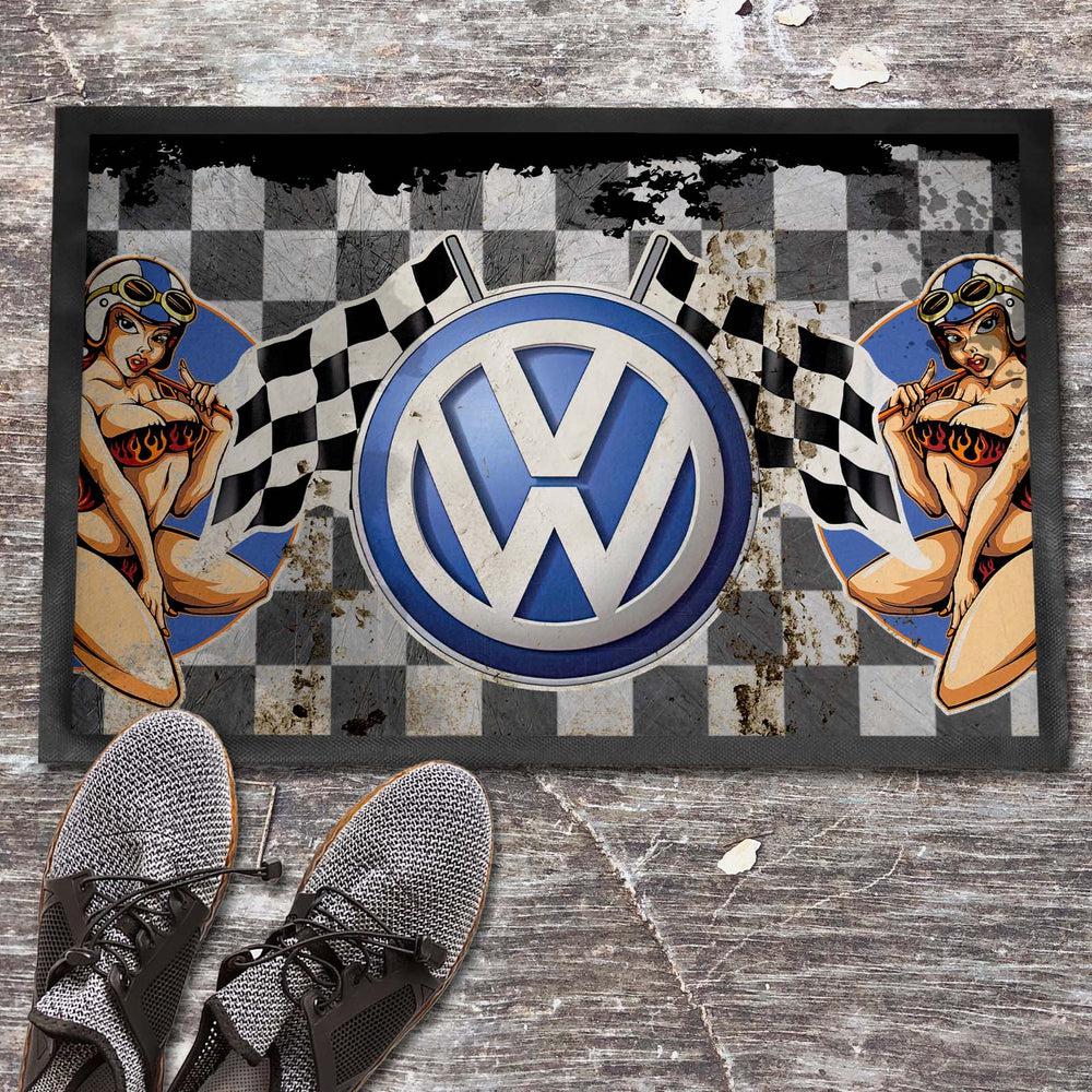 Volkswagen VW Vintage Dørmåtte-Dørmåtte-VW-Garage Culture Shop- garage - man cave - merchandise