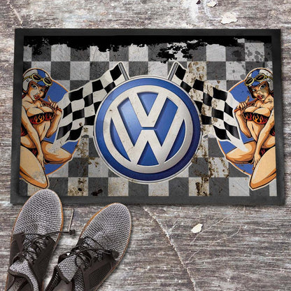 Volkswagen VW Vintage Dørmåtte-Dørmåtte-VW-Garage Culture Shop- garage - man cave - merchandise
