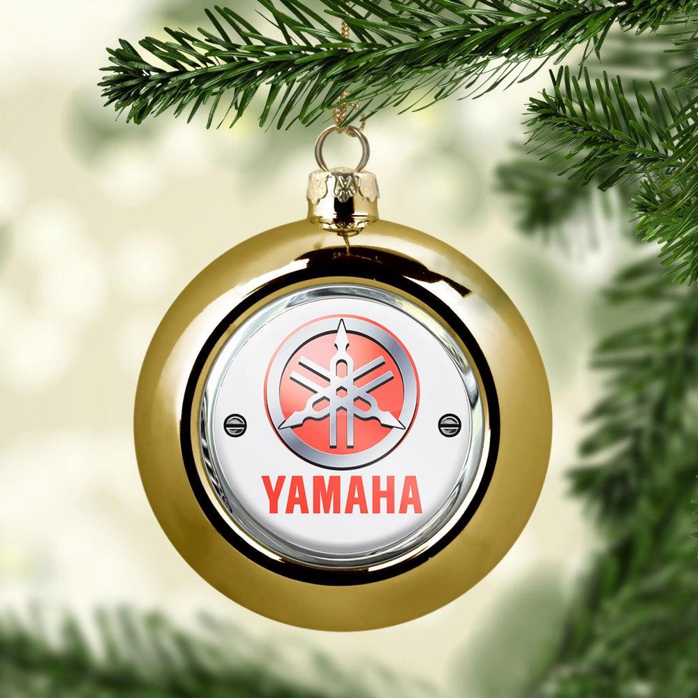 Yamaha Julekugle-Julekugle-Yamaha-Guld-Garage Culture Shop- garage - man cave - merchandise