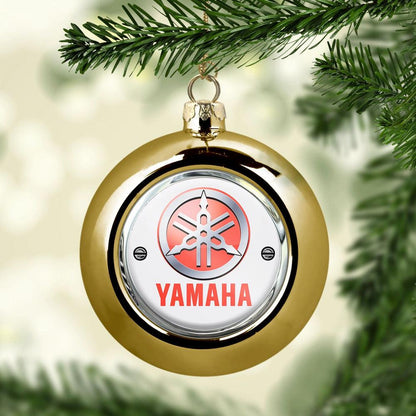 Yamaha Julekugle-Julekugle-Yamaha-Guld-Garage Culture Shop- garage - man cave - merchandise