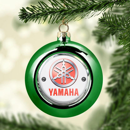 Yamaha Julekugle-Julekugle-Yamaha-Grøn-Garage Culture Shop- garage - man cave - merchandise