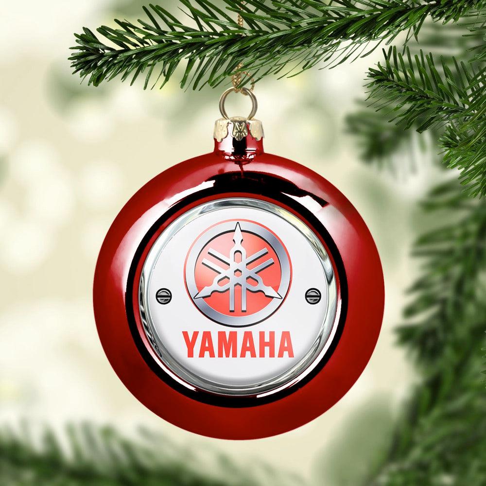 Yamaha Julekugle-Julekugle-Yamaha-Rød-Garage Culture Shop- garage - man cave - merchandise